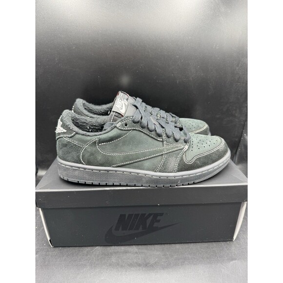 Air Jordan 1 Low OG SP x Travis Scott \'Black Phantom\' Men’s Size 7 (DM7866-001) main image 13